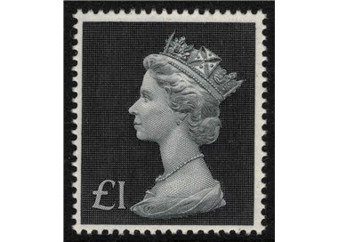 GRAN BRETAGNA 1972 Elisabetta II £1 MNH**