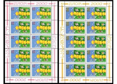 GEORGIA 2000 Europa 2 MF MNH**