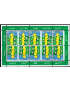 LATVIA 2000 Europe m/s MNH**
