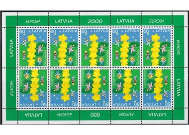 LETTONIA 2000 Europa MF MNH**