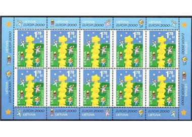 LITHUANIA 2000 Europe m/s MNH**