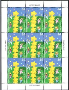 MACEDONIA 2000 Europa MF MNH**