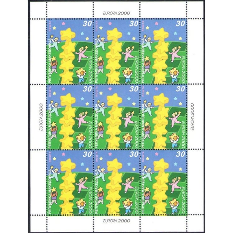 MACEDONIA 2000 Europa MF MNH**