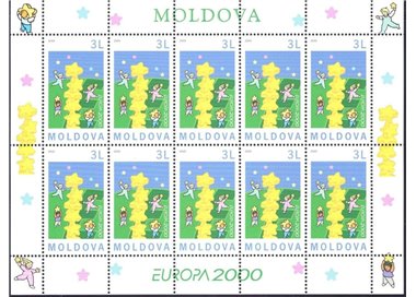 MOLDOVA 2000 Europe m/s MNH**