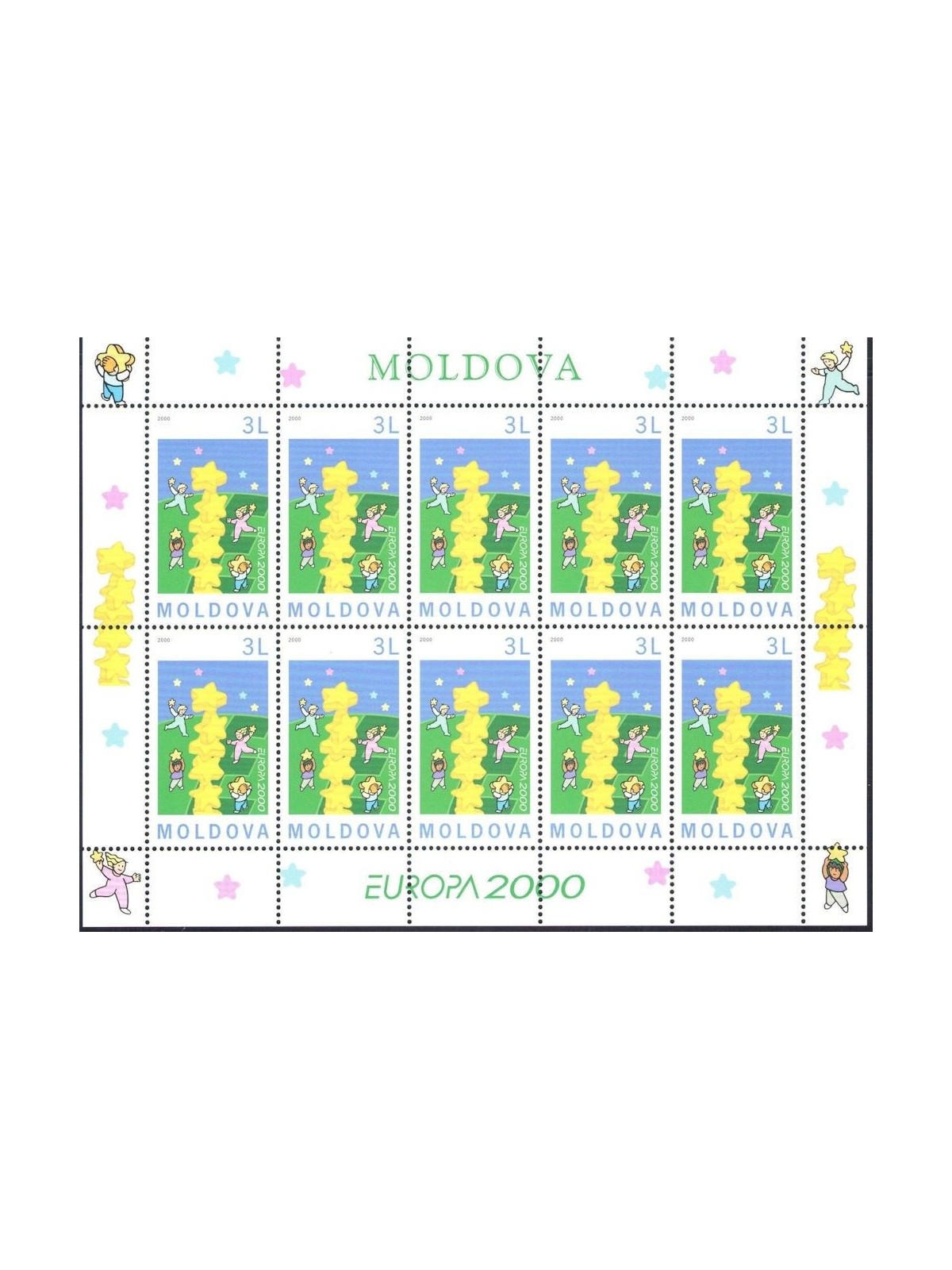 MOLDAVIA 2000 Europa MF MNH**