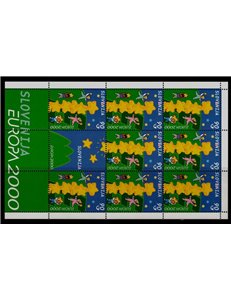 SLOVENIA 2000 Europe m/s MNH**