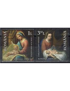 ROMANIA 2010 Natale 2v MNH**