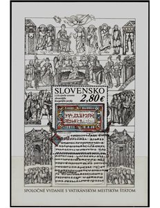 SLOVACCHIA 2018 Lingua Liturgica Slava BF MNH**
