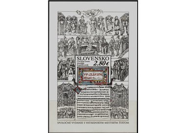 SLOVAKIA 2018 Slavic Liturgical Language s/s MNH**