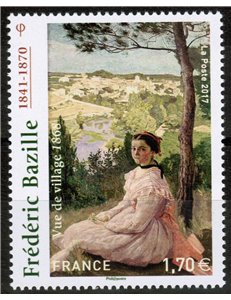 FRANCE 2017 Art (Frédéric Bazille) MNH**