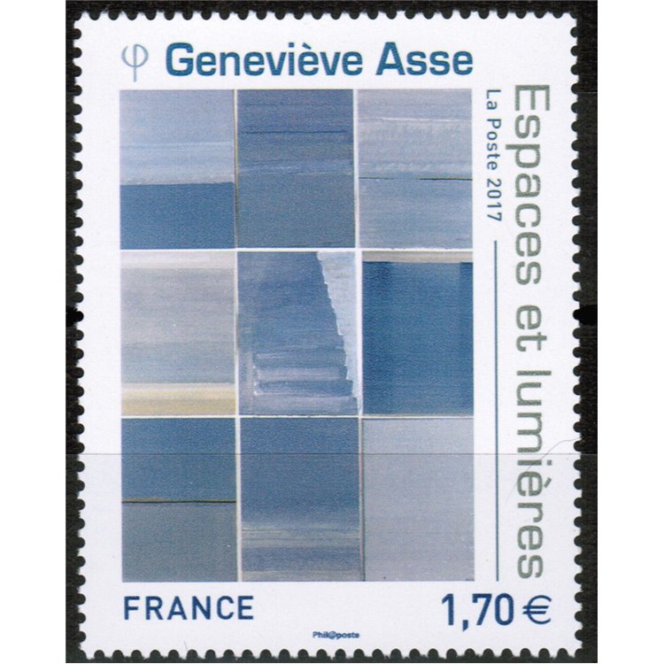FRANCE 2017 Art (Geneviève Asse) MNH**