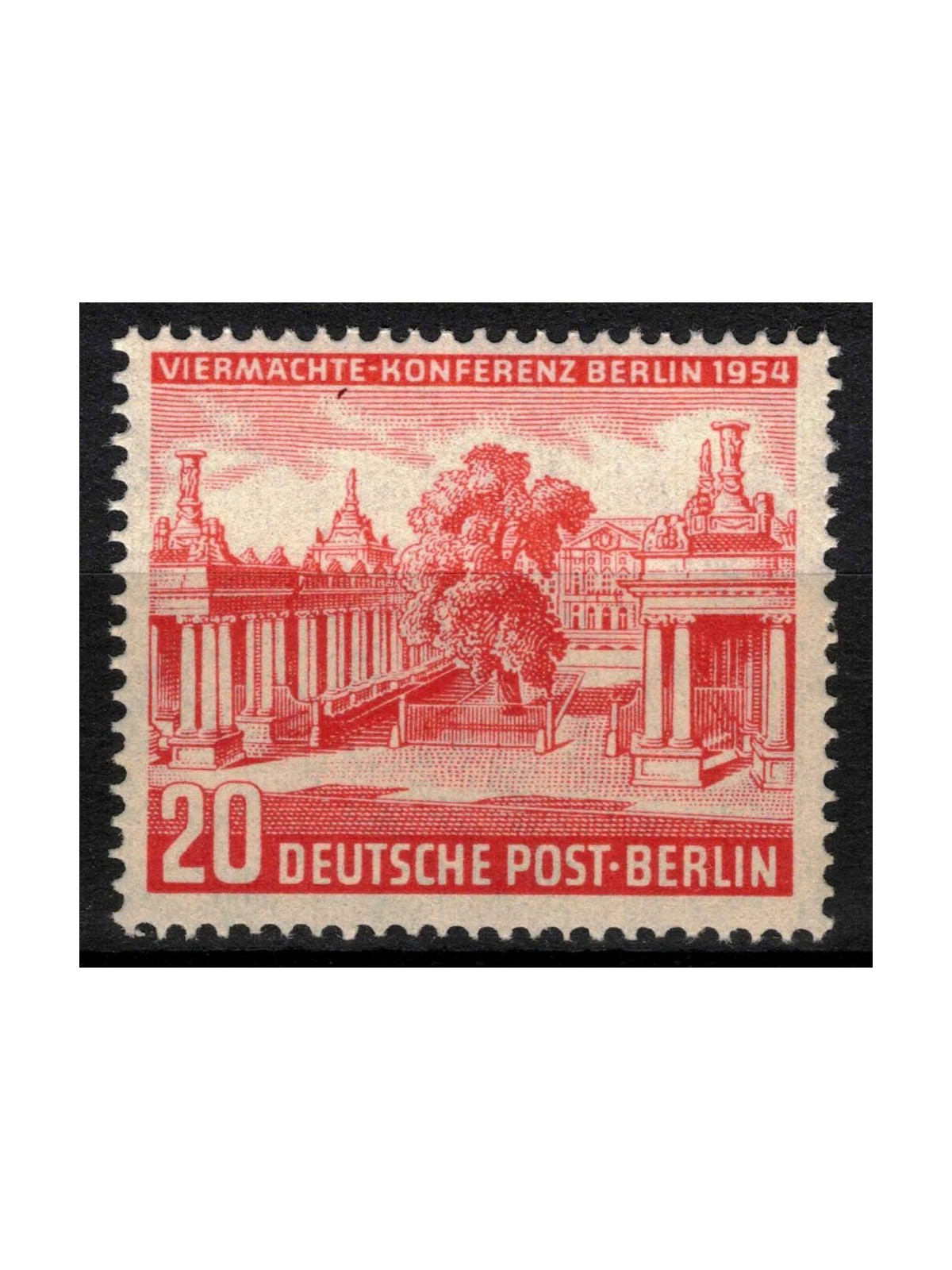 BERLINO 1954 Conferenza dei Quattro Grandi MNH**