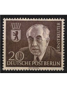 BERLIN 1954 Ernst Reuter MNH**