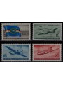GERMANY DDR 1956 Beginning of civil flights 4v MNH**