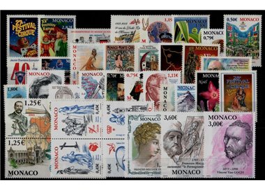 MONACO 2003 Annata Completa 36v MNH**