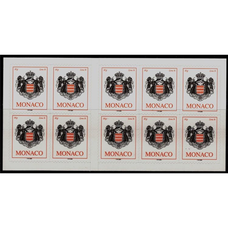 MONACO 2006 Coat of Arms of the Principality booklet MNH**