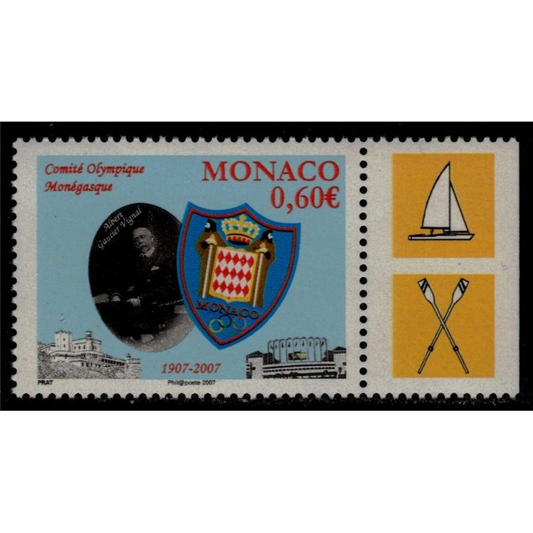 MONACO 2007 Monegasque Olympic Committee MNH**