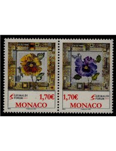 MONACO 2006 Arte al Grimaldi Forum 2v MNH**