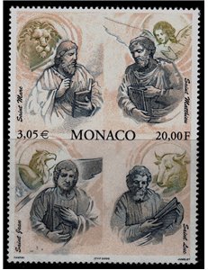 MONACO 2000 The Four Evangelists MNH**