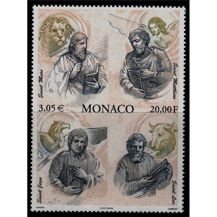 MONACO 2000 I Quattro Evangelisti MNH**