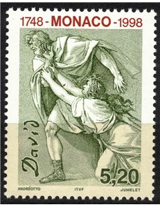 MONACO 1997 Jacques Louis David MNH**