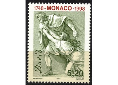 MONACO 1997 Jacques Louis David MNH**