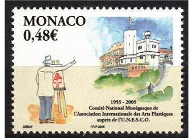 MONACO 2005 Association of Fine Arts MNH**