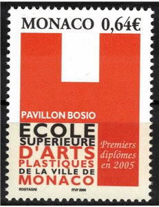 MONACO 2005 Higher School of Fine Arts MNH**