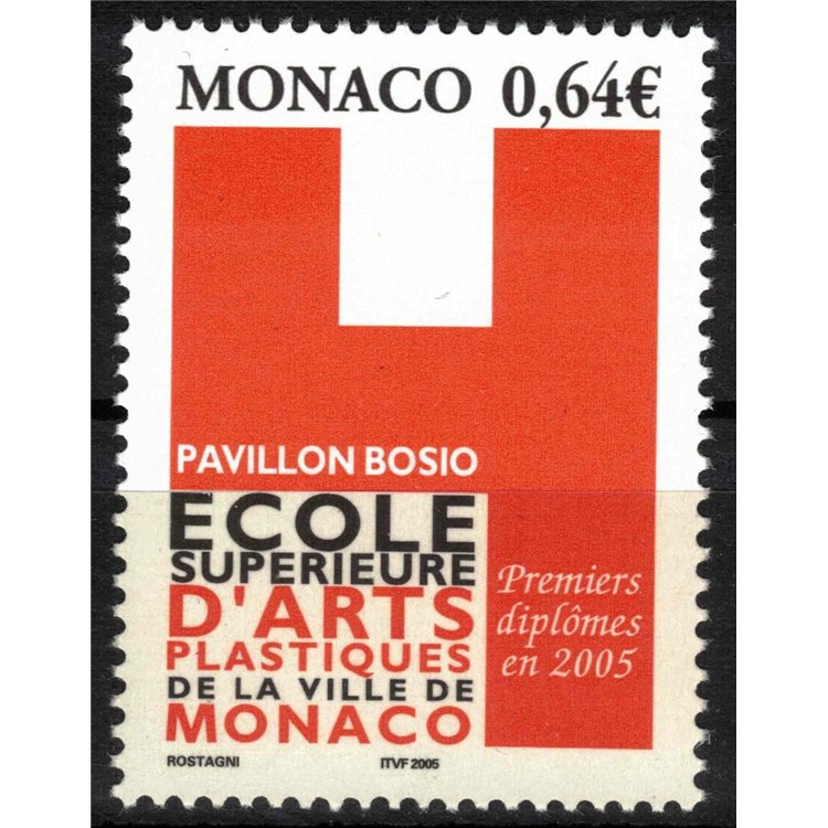 MONACO 2005 Scuola Superiore delle Belle Arti MNH**