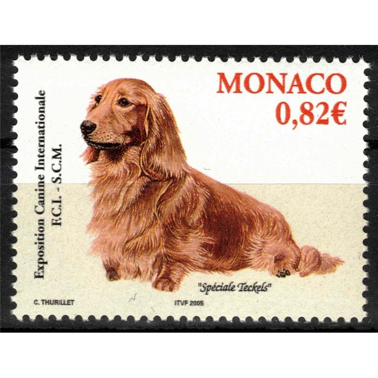 MONACO 2005 Dog Show MNH**