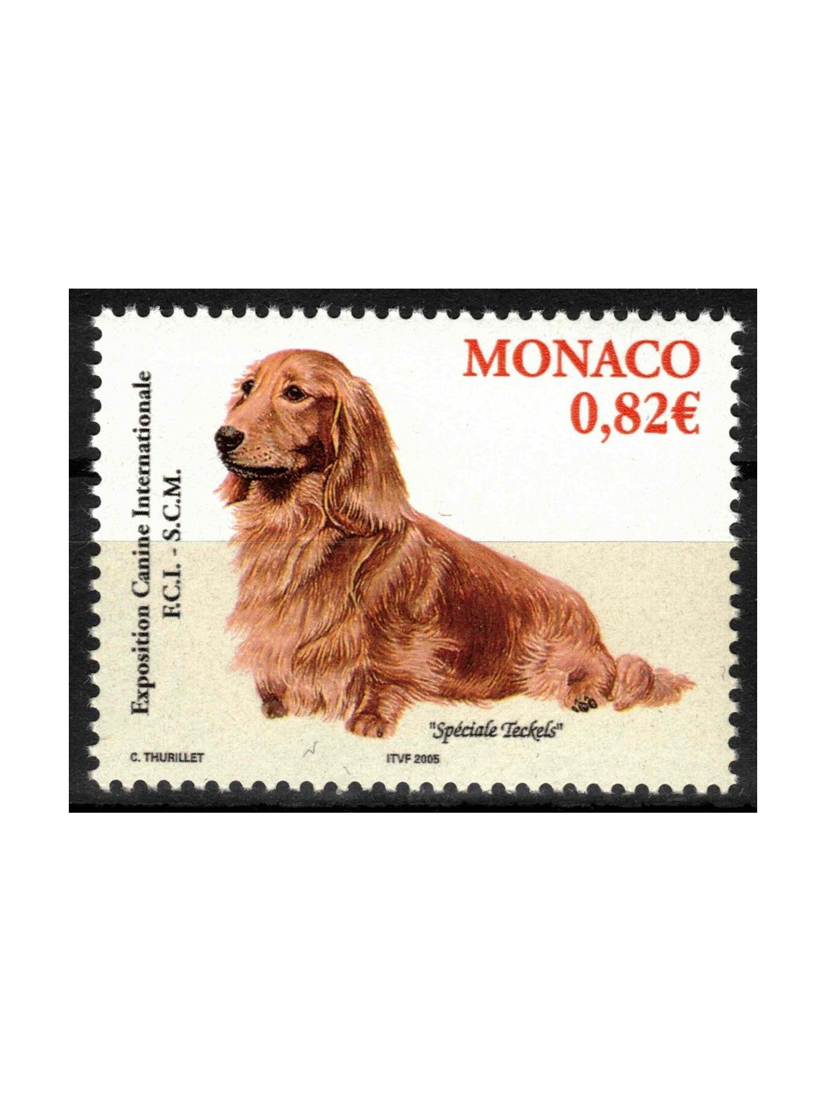 MONACO 2005 Esposizione canina MNH**