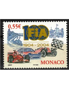MONACO 2005 International Automobile Federation MNH**