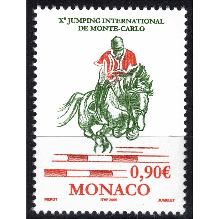 MONACO 2005 Concorso ippico di salti MNH**