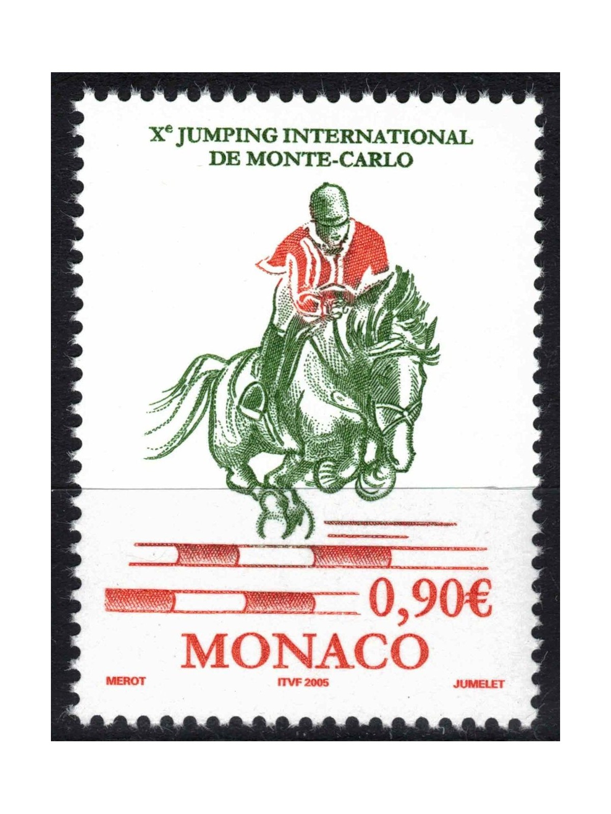 MONACO 2005 Concorso ippico di salti MNH**