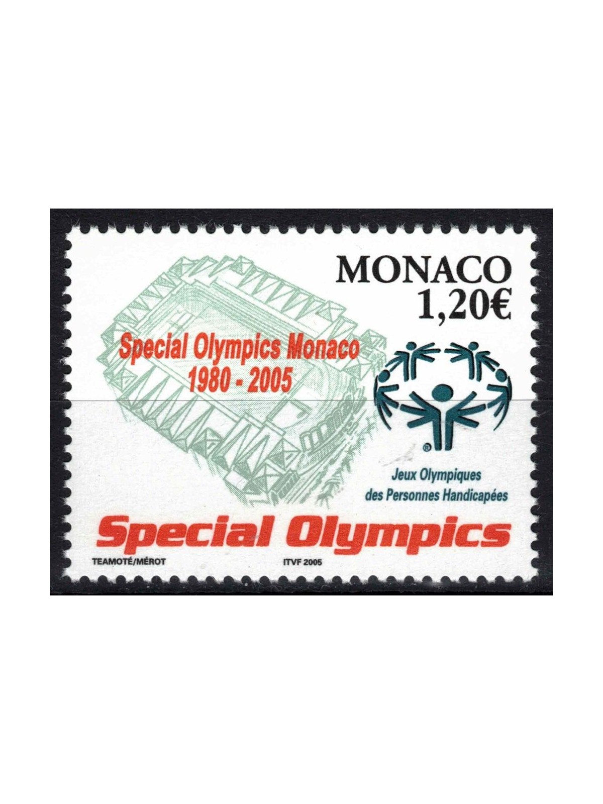 MONACO 2005 Special Olympics MNH**