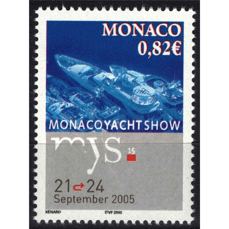MONACO 2005 Monaco Yacht Show MNH**