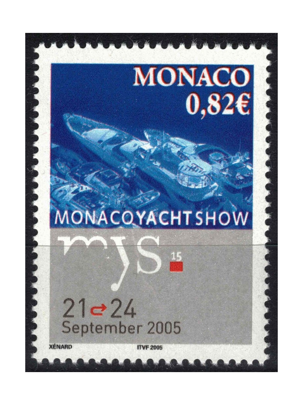 MONACO 2005 Monaco Yacht Show MNH**