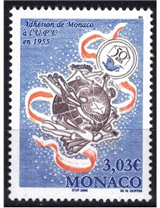 MONACO 2005 UPU MNH Membership**