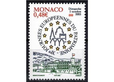MONACO 2005 Giornata del Patrimonio MNH**