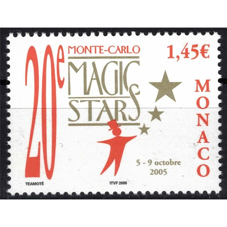 MONACO 2005 Magic Stars MNH**