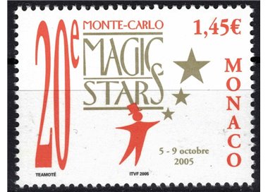 MONACO 2005 Magic Stars MNH**