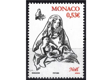 MONACO 2005 Christmas MNH**