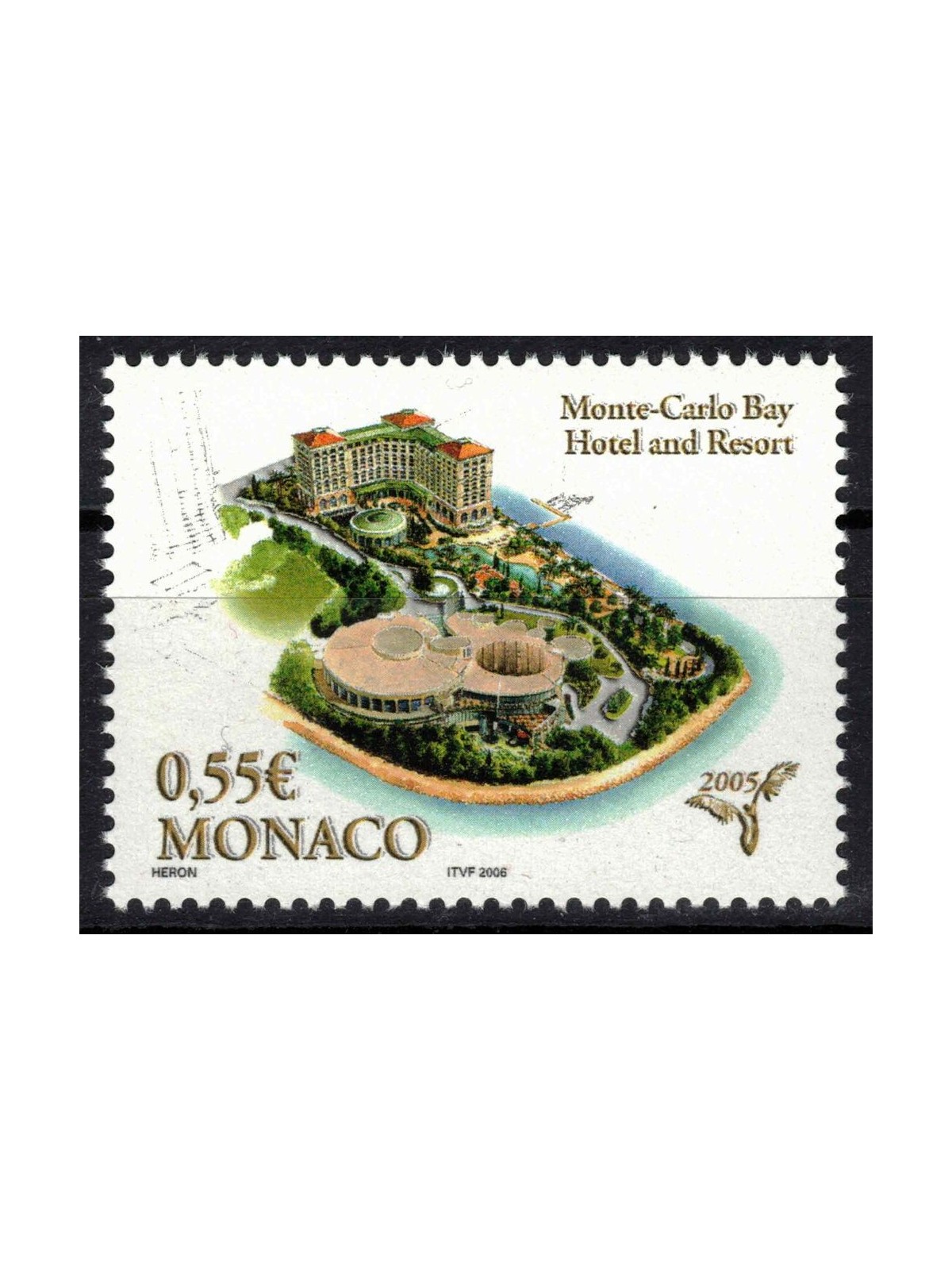 MONACO 2005 Montecarlo Bay Hotel & Resort MNH**