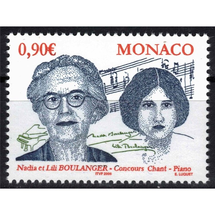 MONACO 2005 Nadia and Lili Boulanger Foundation MNH**