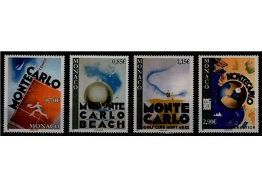 MONACO 2008 Tourism 4v MNH**