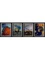 MONACO 2008 Tourism 4v MNH**