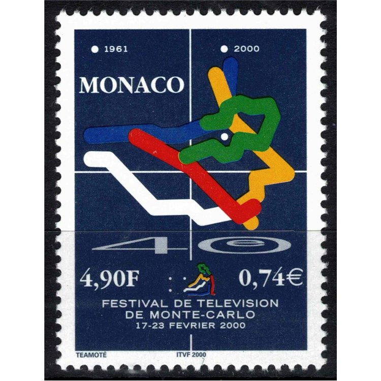 MONACO 2000 Festival della Televisione MNH**