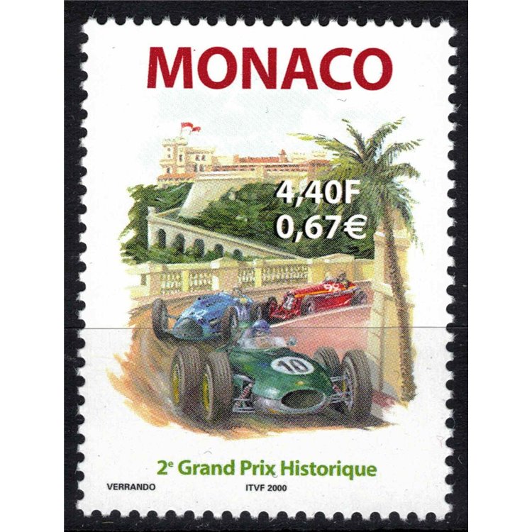 MONACO 2000 Historic Grand Prix MNH**