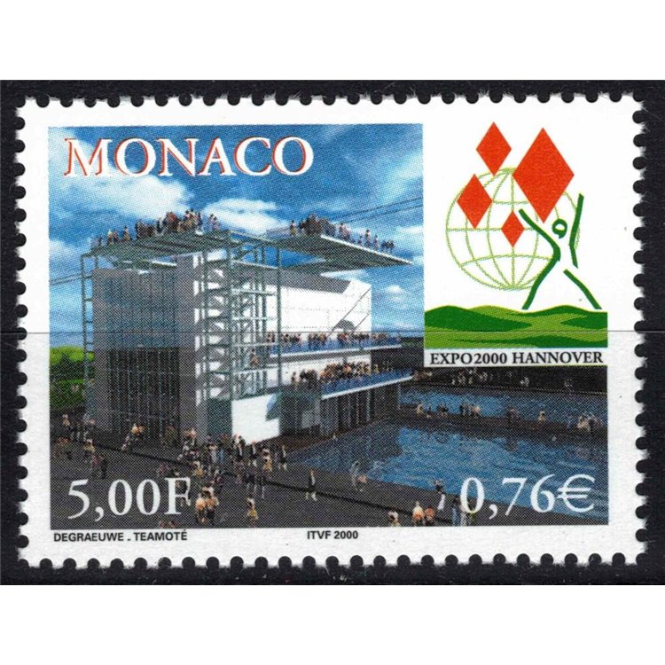 MONACO 2000 Esposizione Universale MNH**