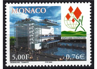 MONACO 2000 Esposizione Universale MNH**